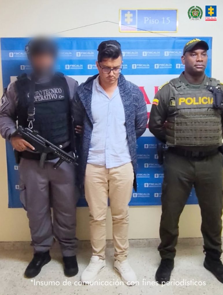 Henry Alexis Velasco Rodríguez aceptó los cargos imputados por la Fiscalía General Foto: fiscalía