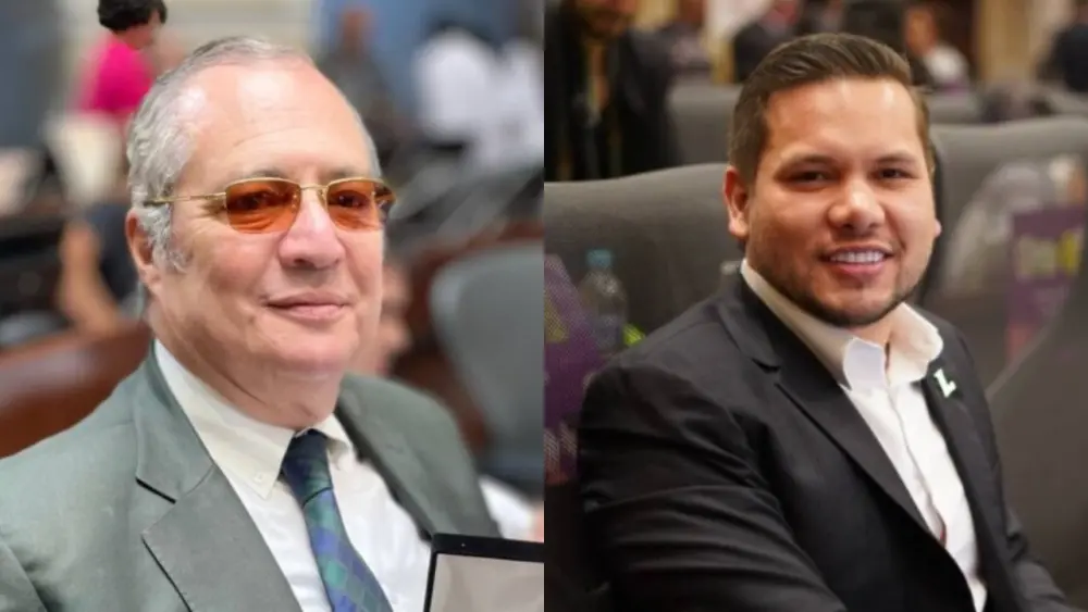 Iván Name - Andrés Calle Foto: X @IvanNameVasquez @AndresCalleA / Bluradio