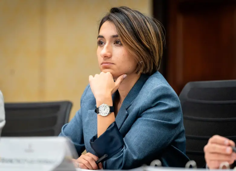 Laura Sarabia, canciller de Colombia. Foto: Cancillería