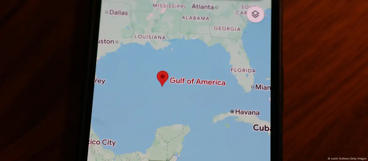 Google cambió el nombre del golfo a pedido de Trump. Foto: Justin Sullivan/Getty Images