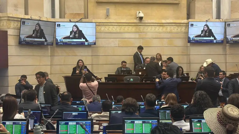 Debate de consulta popular en el Senado Foto: Blu Radio