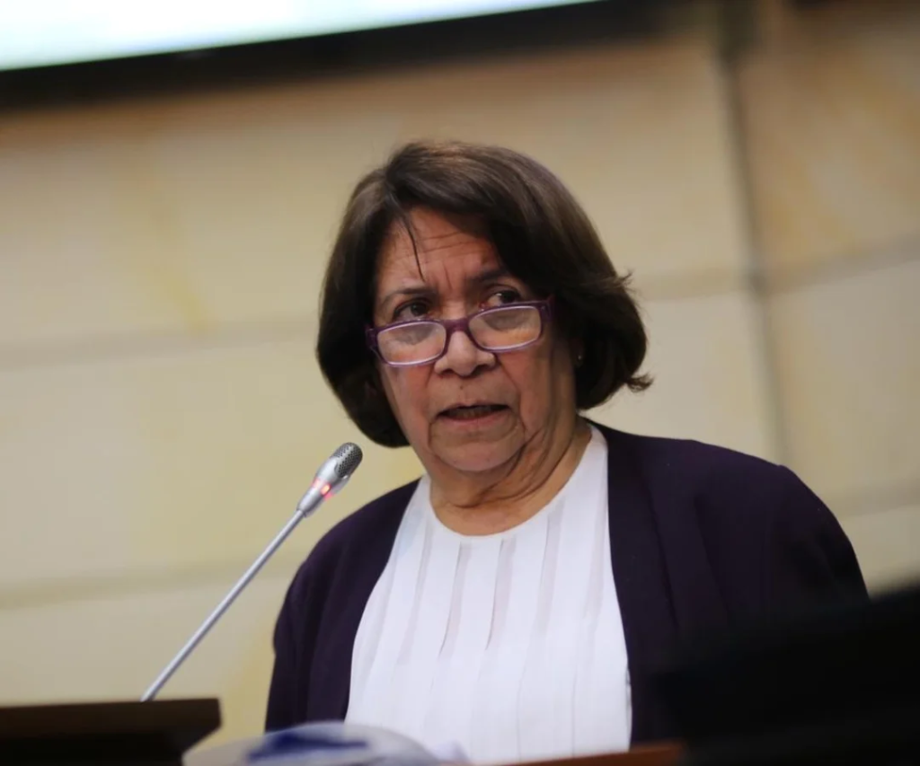 Aida Avella, senadora por el Pacto Histórico/Senado de la República Foto: la república