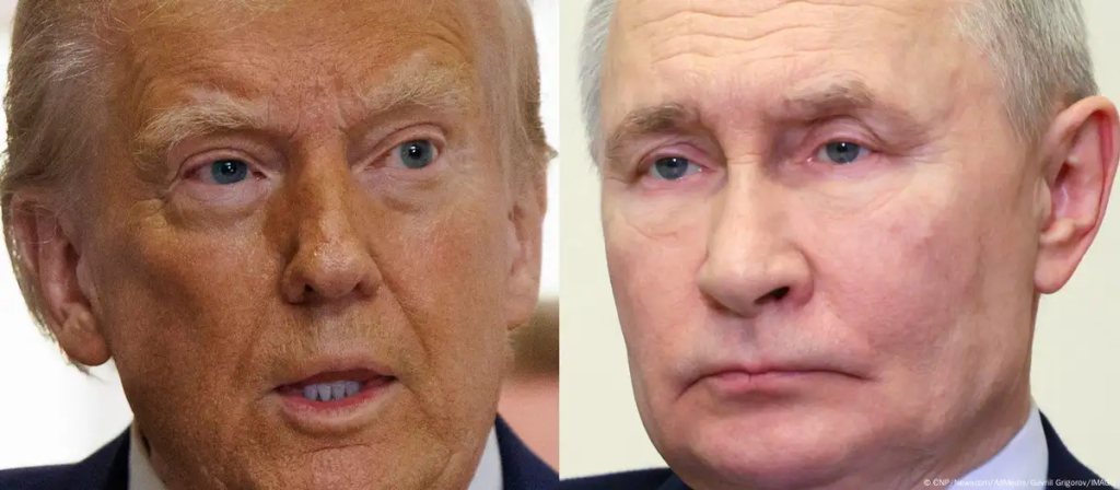 Donald Trump (izq.) y Vladimir Putin. Foto: CNP/Newscom/AdMedia/Gavriil Grigorov/IMAGO