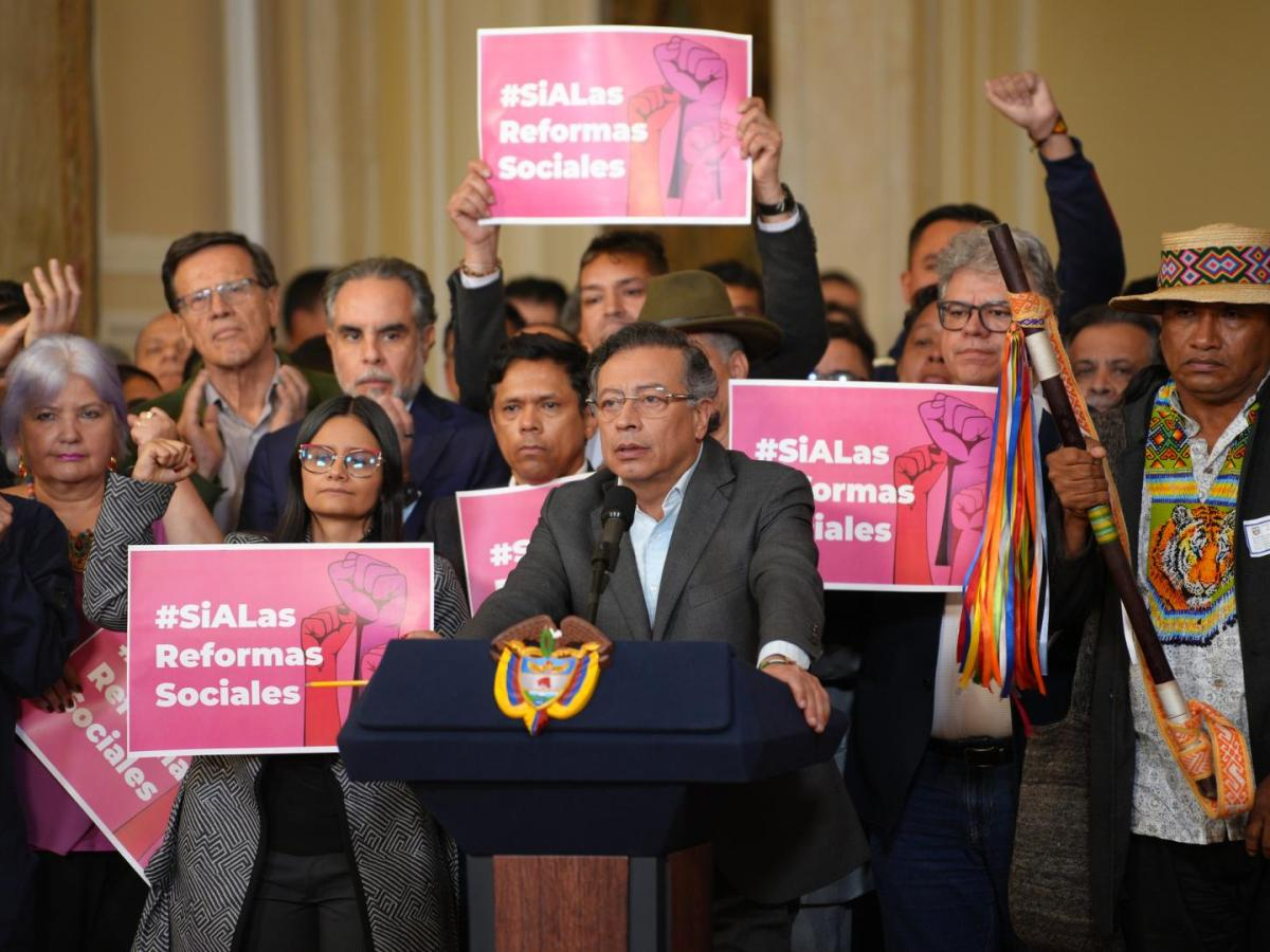 Presidente Gustavo Petro dispondrá de ocho días para firmar decreto de consulta popular Foto de: Presidencia de la República