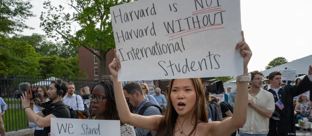 Las protestas en las universidades estadounidenses se han extendido. Foto: Rick Friedman/AFP