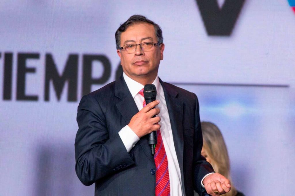 Presidente de Colombia Gustavo Petro Foto: dossiervenezuela