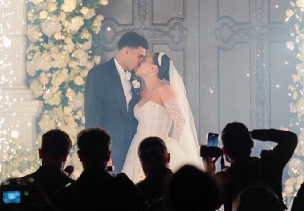 Así fue la boda del año de Luis Díaz y su novia Geraldine Ponce