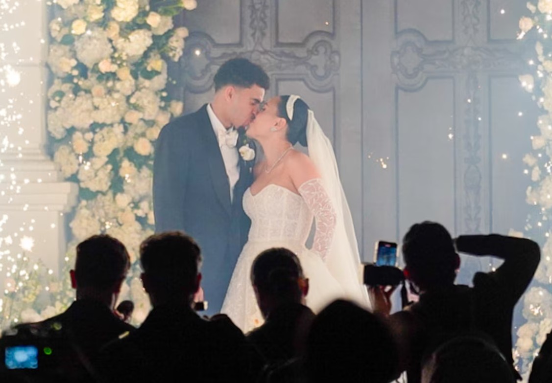 Así fue la boda del año de Luis Díaz y su novia Geraldine Ponce