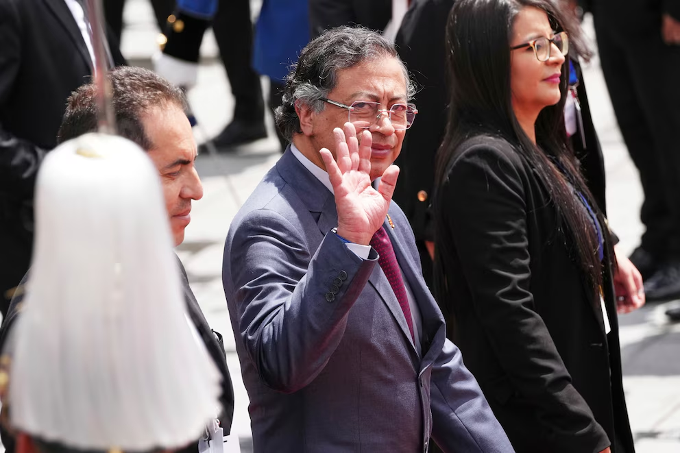 Petro expresó sentirse constantemente vigilado desde que asumió la presidencia Foto: Dolores Ochoa/AP