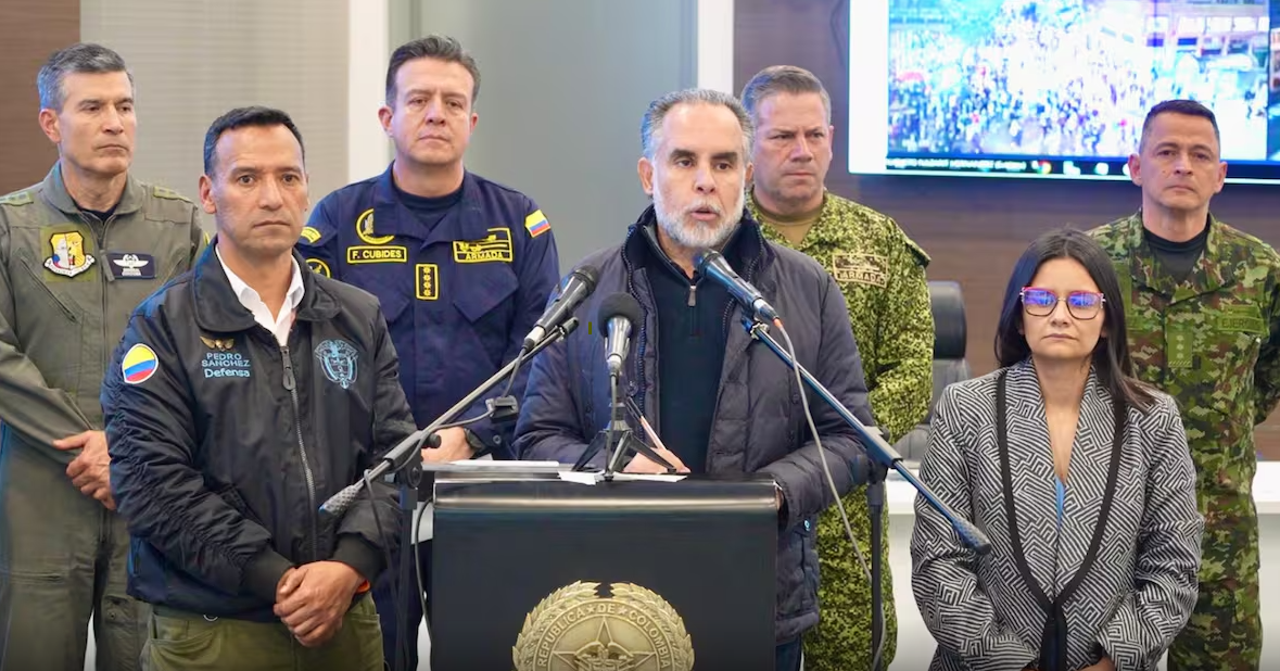 Ministros del Interior y Defensa revelan las tres hipótesis del atentado contra Miguel Uribe Turbay. Foto: Ministerio del Interior