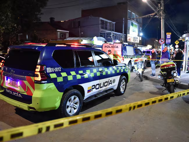 Lugar del atentado contra Miguel Uribe. Foto: Colprensa - Cristian Bayona