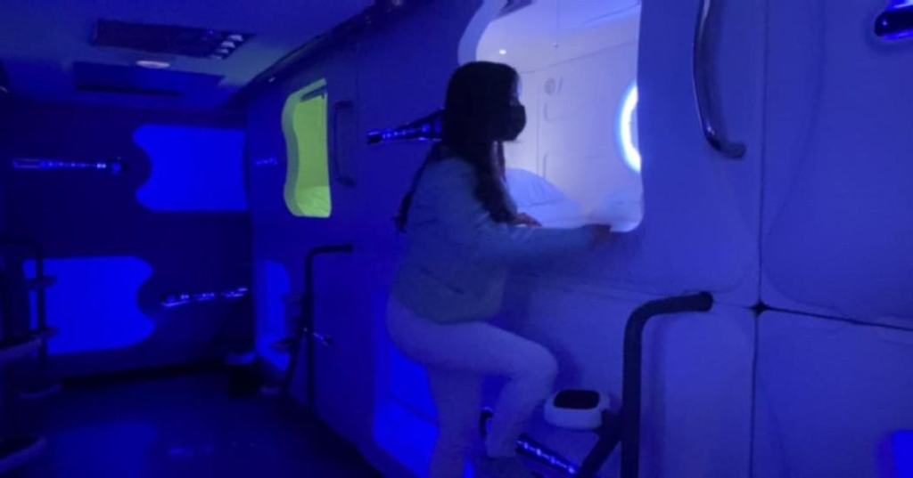 Cada cápsula puede ser alquilada por solo una persona. Foto: alcaldía de Bogotá