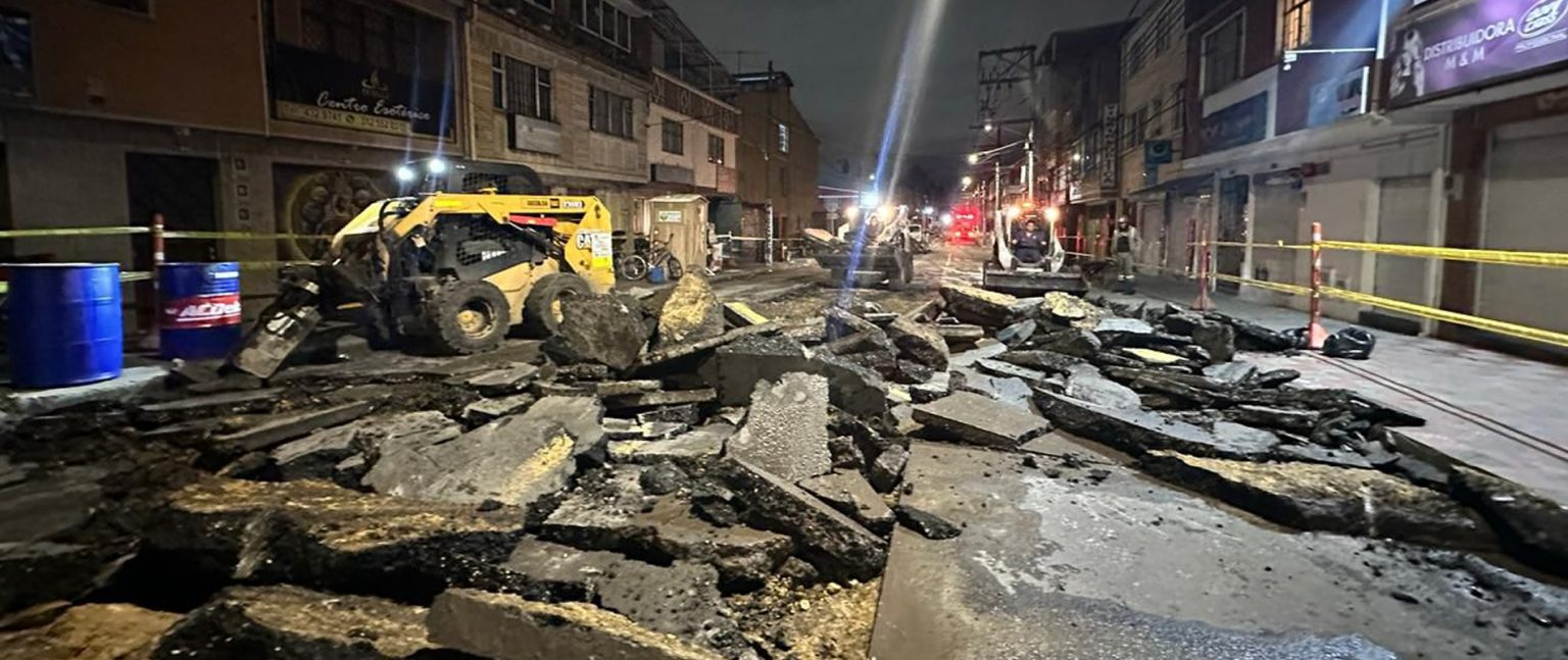 A la fecha, se registra un avance del 40 %, con 301,98 m2 de vía ya intervenidos. Foto: UMV