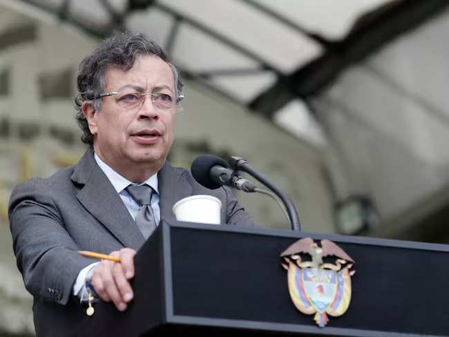 Gustavo Petro, presidente de Colombia. Foto: EFE/ Carlos Ortega/ARCHIVO