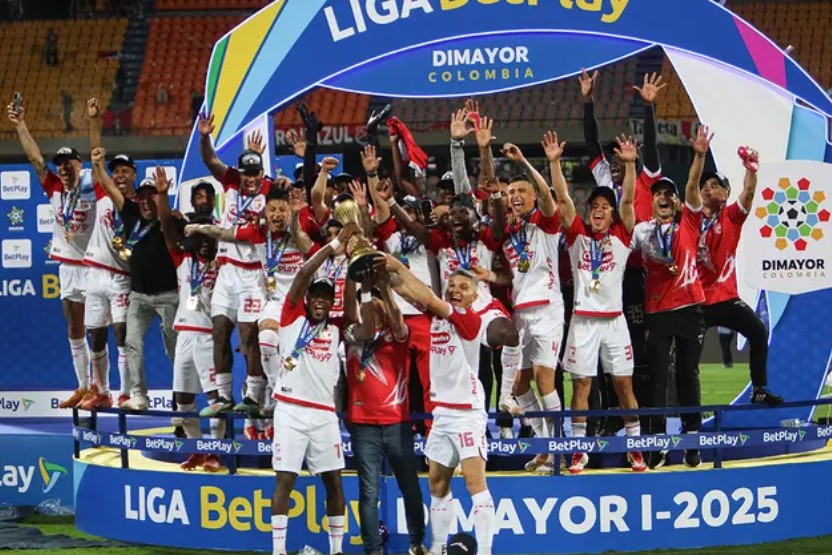 Independiente Santa Fe conquista su décima estrella en la Liga BetPlay 