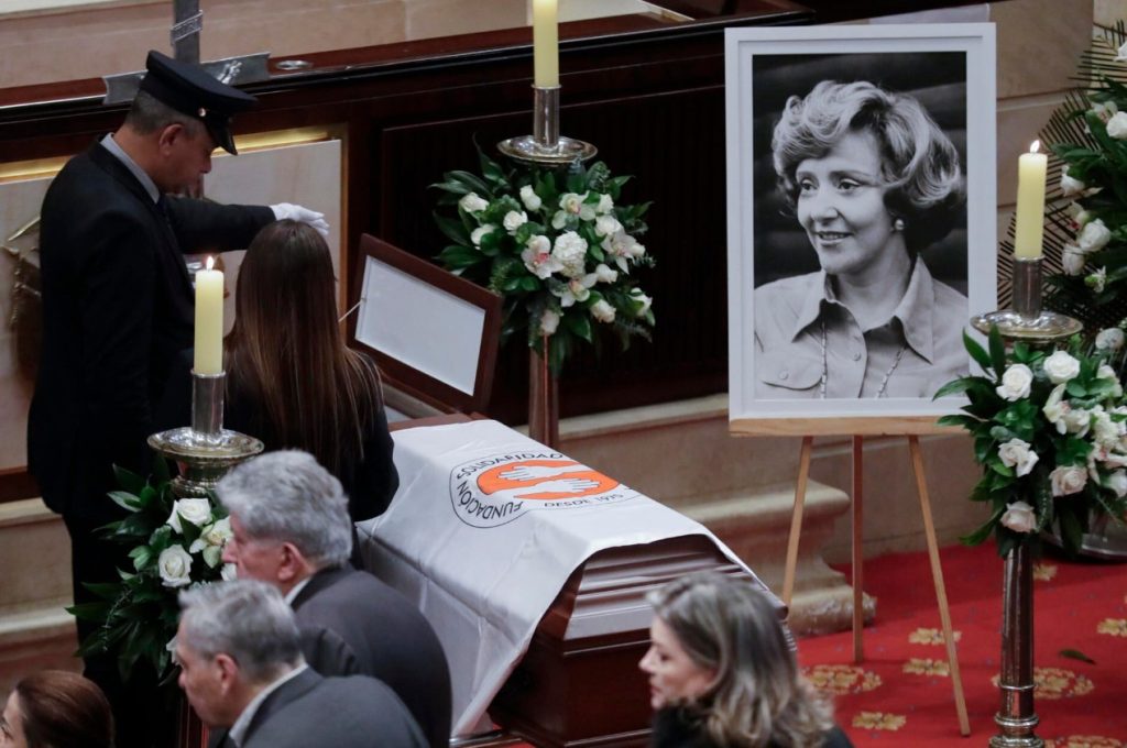 Cuerpo de Nydia Quintero será velado en cámara ardiente en el Congreso hasta este miércoles