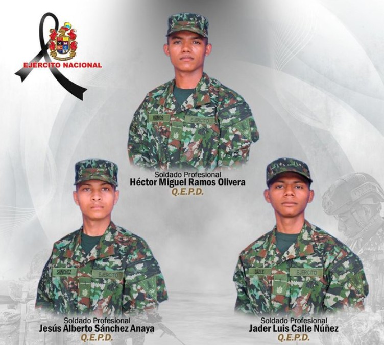 Ataque con drones en Norte de Santander deja tres soldados muertos y ocho heridos