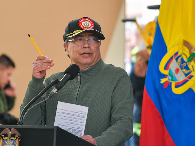 Presidente Gustavo Petro. Foto: EFE/ Presidencia de Colombia