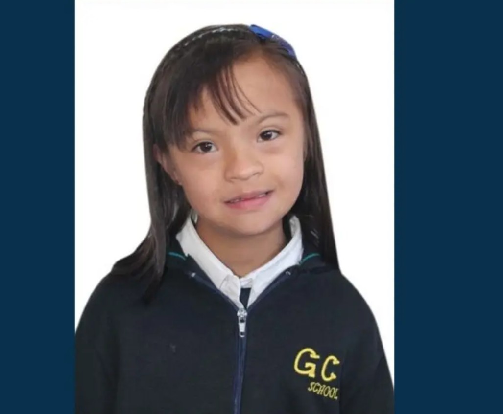 Operativo en Cajicá para localizar a niña de 10 años con síndrome de Down desaparecida