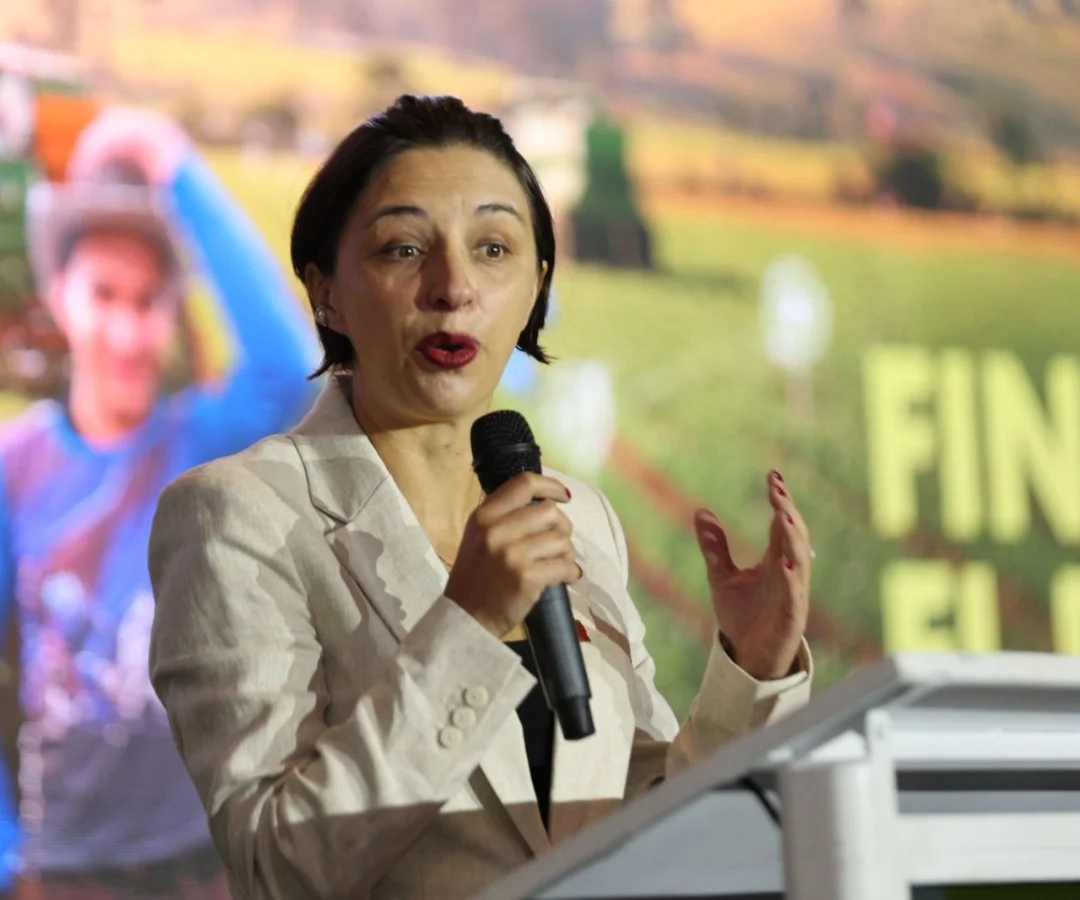 Ministra de Agricultura, Martha Carvajalino Foto: Alejandro Lugo