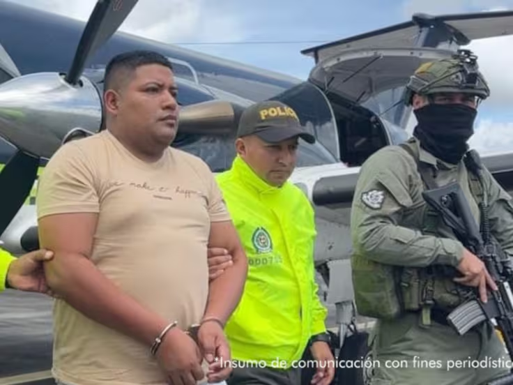 Edwar Fabián Pillimué Ilamo, fue sentenciado por reclutamiento ilícito de menores de edad. Foto: caracol radio