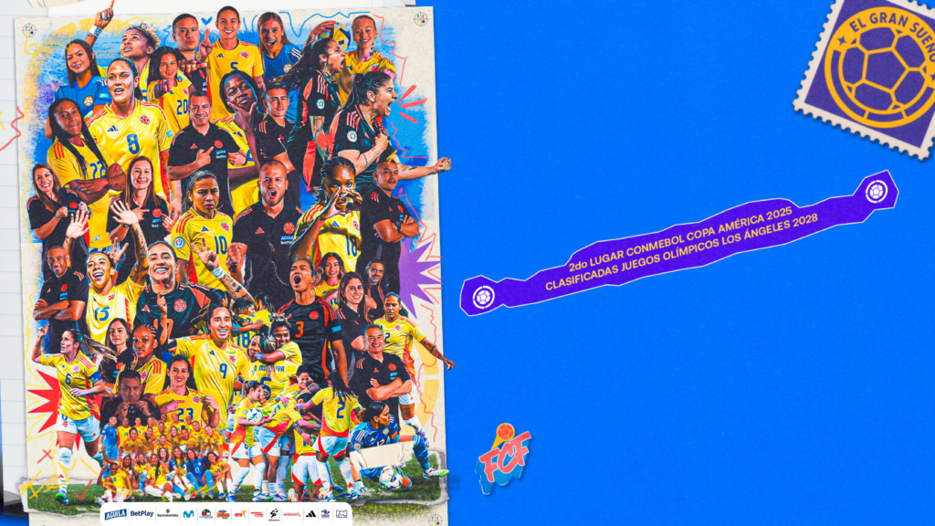 Colombia subcampeona de américa Foto: Federación colombiana de fútbol