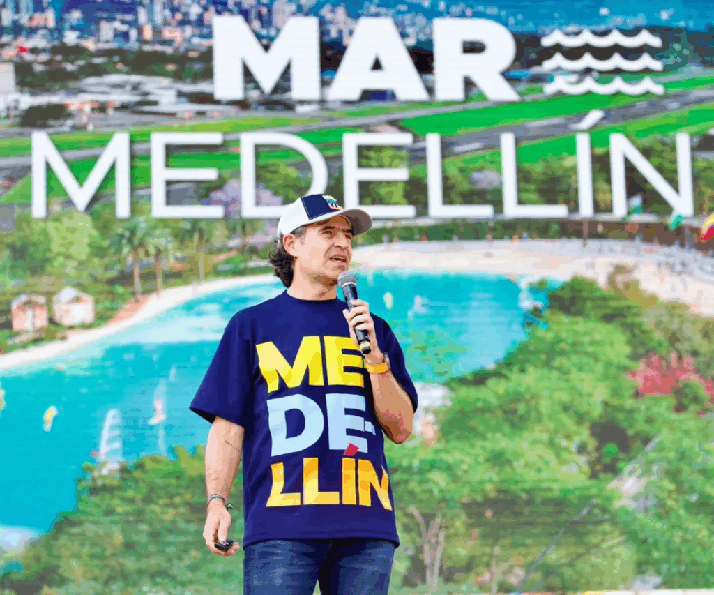 Alcalde de Medellín, Federico Gutiérrez Foto: Alcaldía de Medellín