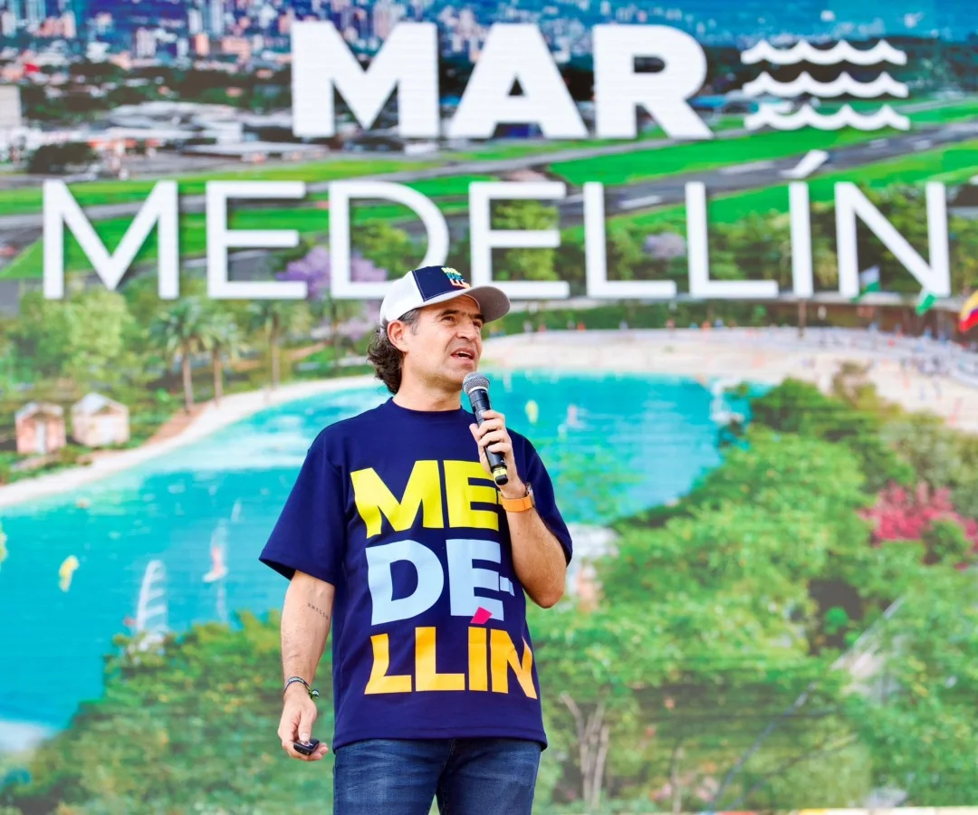 Alcalde de Medellín, Federico Gutiérrez Foto: Alcaldía de Medellín