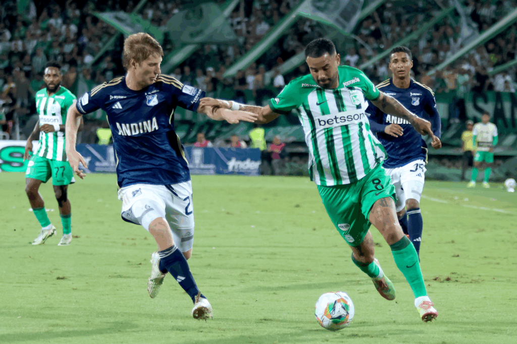 ATLÉTICO NACIONAL VS. MILLONARIOS FC Foto: dimayor
