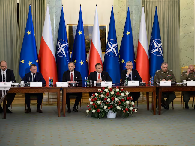 Consejo de seguridad OTAN. Foto: Aleksander Kalka/NurPhoto via Getty Images / NurPhoto