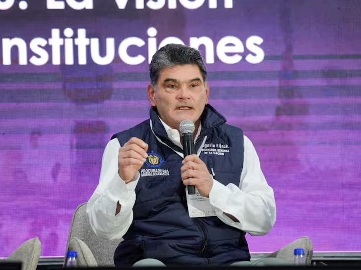 Procurador Gregorio Eljach en el Festival de las Ideas de Caracol Radio. Foto: Caracol Radio