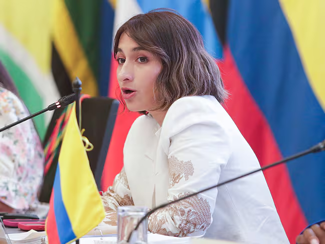 Laura Sarabia. Foto: EFE/ Ricardo Maldonado Rozo /ARCHIVO / Ricardo Maldonado Rozo (EFE)