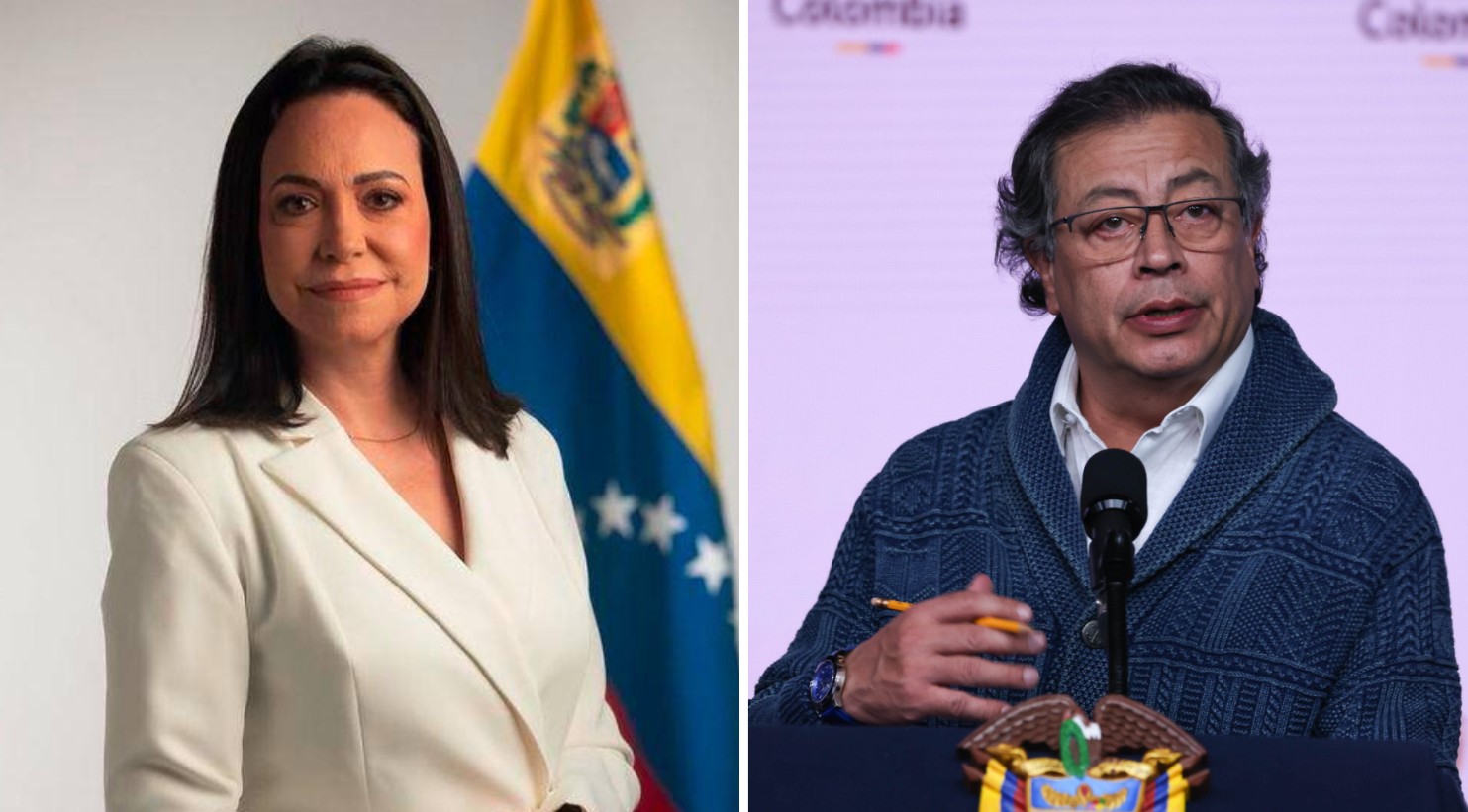La mezquina reacción de Gustavo Petro al Nobel de la Paz de María Corina Machado