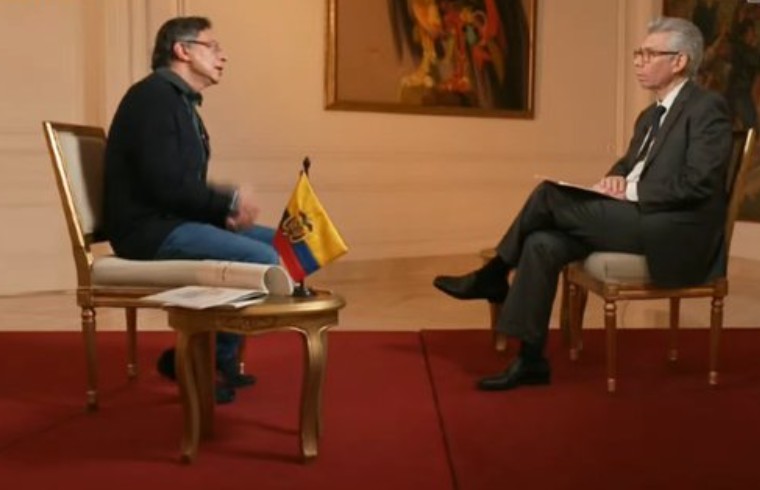 Petro sugiere salir de Trump en controvertida entrevista internacional