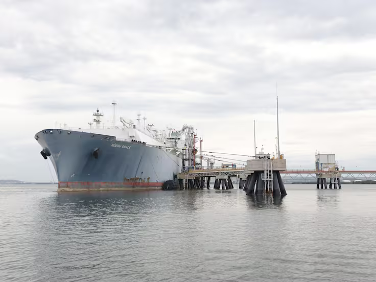 Planta regasificadora de SPEC, en Cartagena. Foto: caracol radio