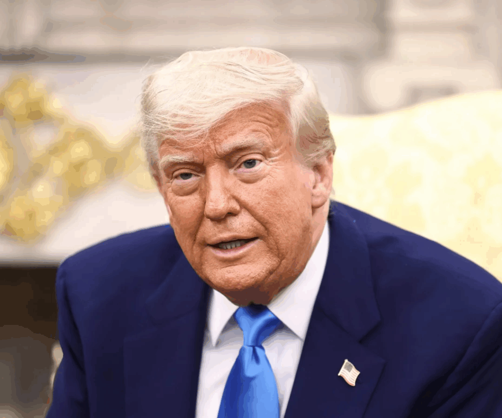 Donald Trump, presidente de Estados Unidos. Foto: Bloomberg