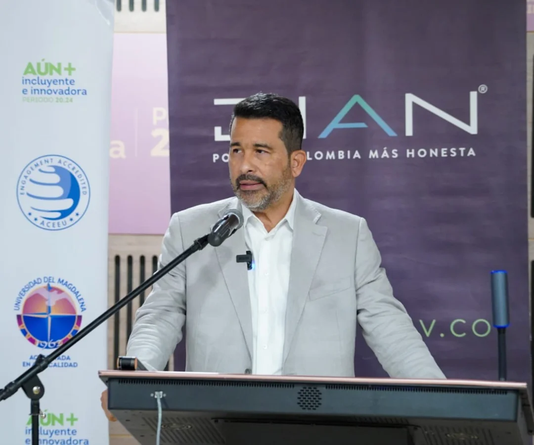 Luis Eduardo Llinás, director encargado de la Dian. Foto: DIANColombia