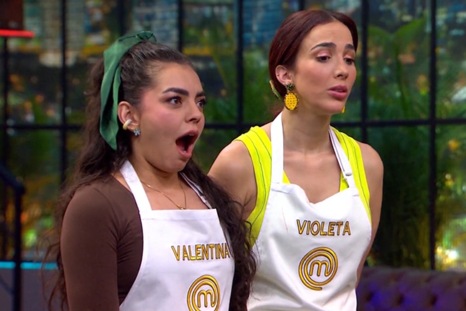 Violeta Bergonzi y Valentina Taguado protagonizan agarrón fuera de las cocinas de Masterchef