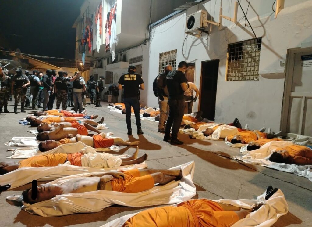 Masacre en cárcel de Ecuador: 31 muertos y más de 40 heridos en dos hechos violentos