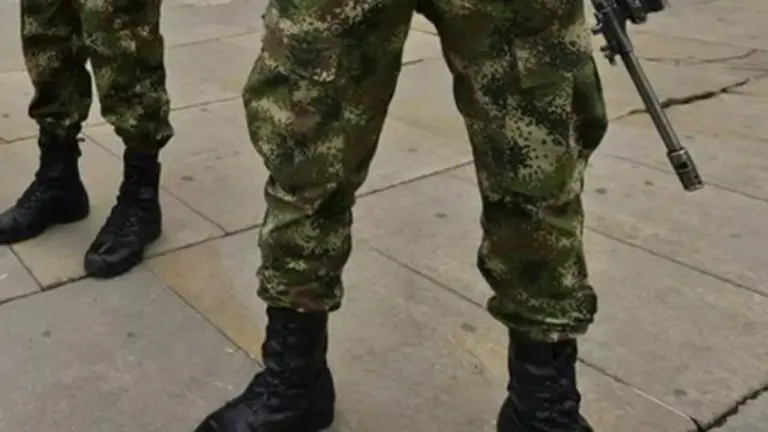 Soldado referencia Foto: AFP vía bluradio