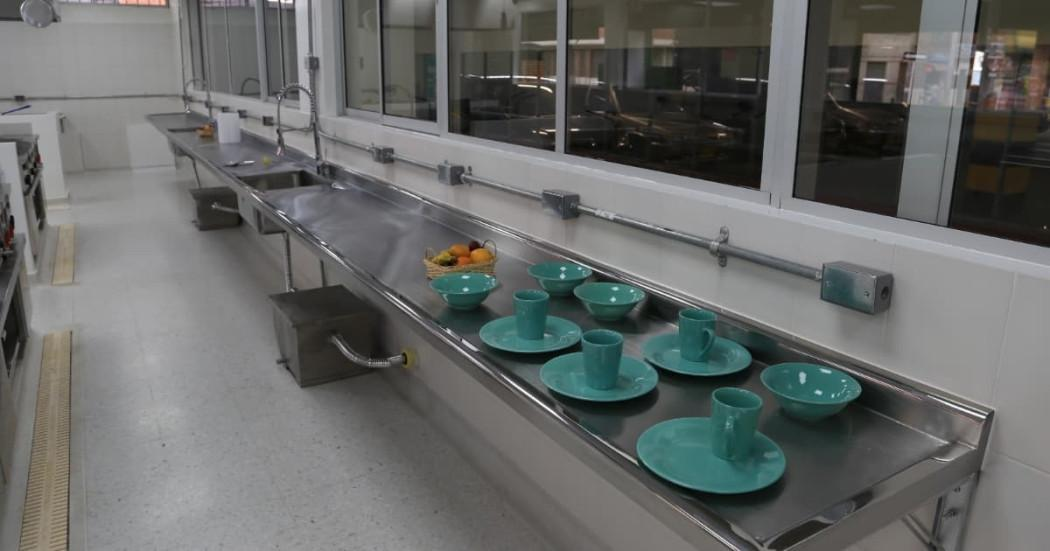 La planta de producción está ubicada en el Centro Gastronómico Distrital de la Plaza Distrital de Mercado del 12 de Octubre Foto: Secretaría Distrital de Desarrollo Económico.