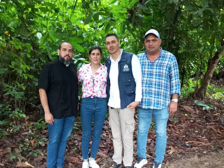 Liberación de Clara Serrano. Foto: @MarnIris vía caracol radio