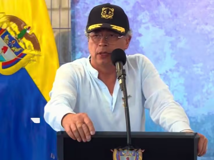 El presidente de la República, Gustavo Petro Foto: caracol radio
