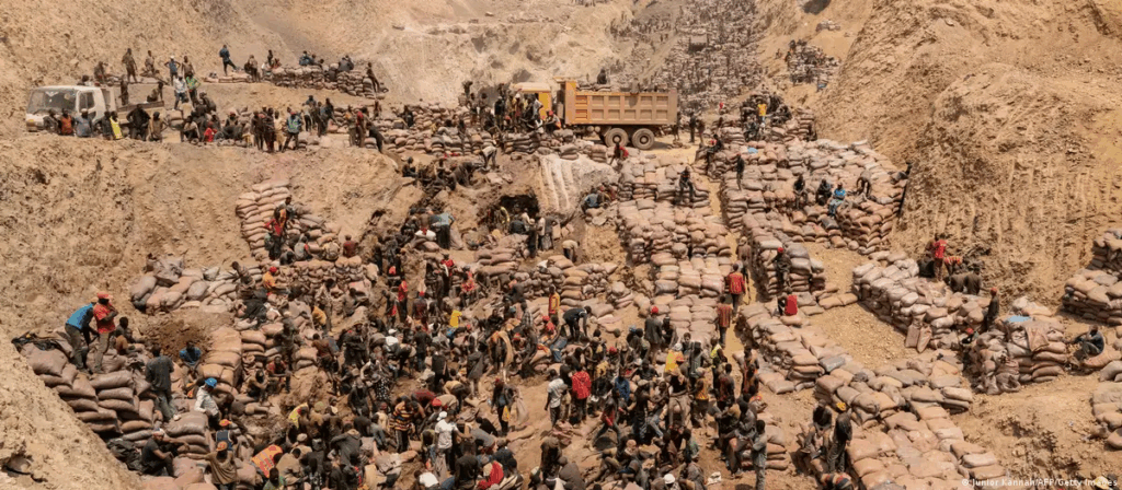 Minas de la RD del Congo Foto: Junior Kannah/AFP/Getty Images