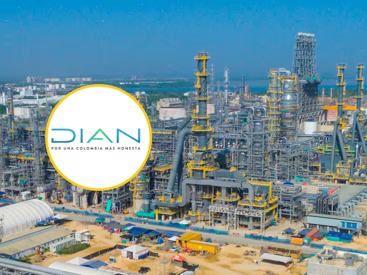 La decisión no resuelve la disputa tributaria de manera definitiva, pero garantiza que la refinería pueda continuar funcionando Foto: Reficar / DIAN