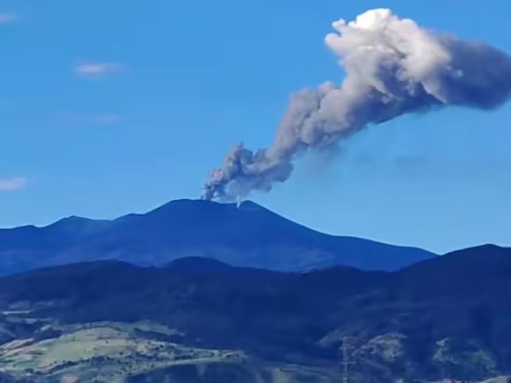 Volcán Puracé. Foto: caracol radio