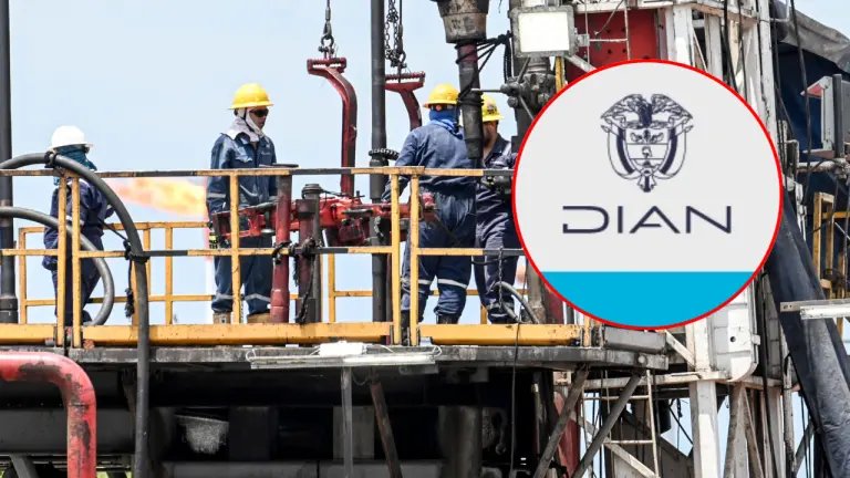 Ecopetrol reacciona por IVA de la Dian a la importación de combustibles Fotos: AFP y @DIANColombia