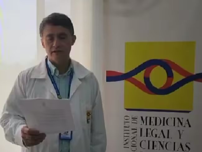 El director del Instituto Nacional de Medicina Legal y Ciencias Forenses, Ariel Cortés. Foto: wradio