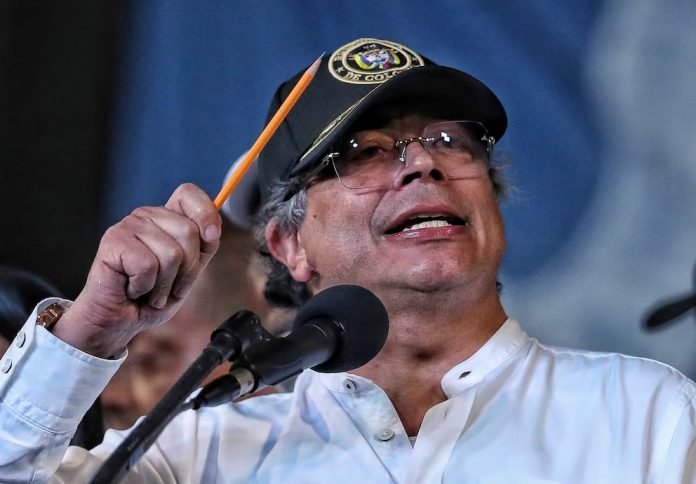Gustavo Petro, presidente de Colombia. Foto: diario la libertad