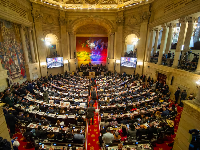 Congreso de la República de Colombia. Foto: Getty Images vía wradio